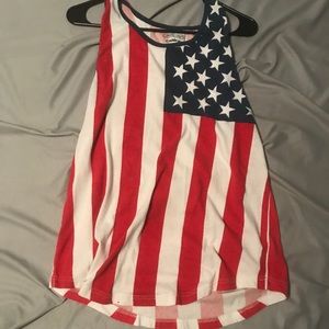 American Flag Tank top